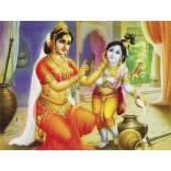 Yashoda scolds Krishna
